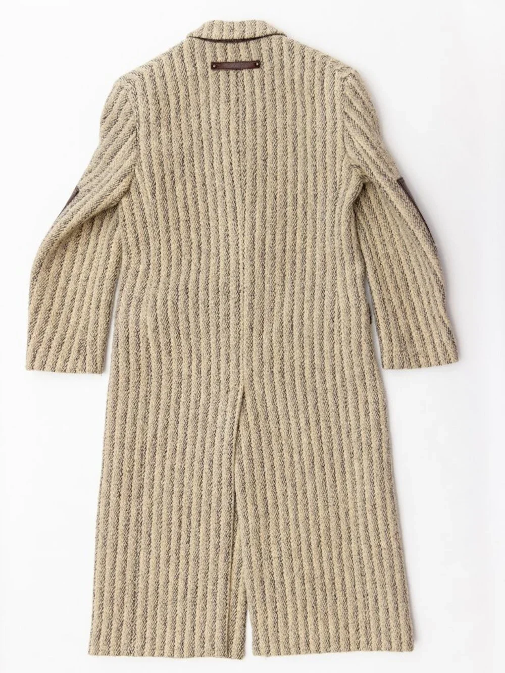 Acne Studio  Leather-Trimmed Wool-Blend Tweed - Picture 3 of 10